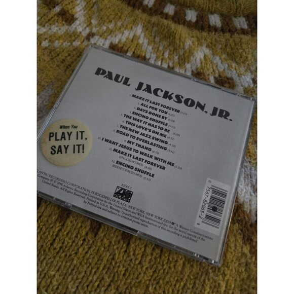 Out Of The Shadows - Paul Jackson Jr. CD 1988 Jazz - Picture 3 of 3